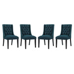 Modway Baronet Dining Chair Fabric Set of 4