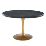 Modway Drive 48" Round Wood Top Dining Table