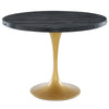 Modway Drive 40" Round Wood Top Dining Table