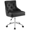 Modway Regent Tufted Button Swivel Faux Leather Office Chair
