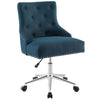 Modway Regent Tufted Button Swivel Upholstered Fabric Office Chair