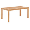 Modway Farmstay 63" Rectangle Outdoor Patio Teak Wood Dining Table
