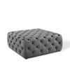 Modway Amour Tufted Button Large Square Performance Velvet Ottoman
