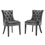 Modway Regent Tufted Performance Velvet Dining Side Chairs - Set of 2