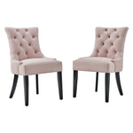 Modway Regent Tufted Performance Velvet Dining Side Chairs - Set of 2