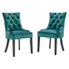 Modway Regent Tufted Performance Velvet Dining Side Chairs - Set of 2