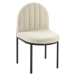 Modway Isla Channel Tufted Upholstered Fabric Dining Side Chair