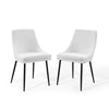 Modway Viscount Upholstered Fabric Dining Chairs - Set of 2