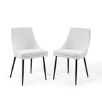 Modway Viscount Upholstered Fabric Dining Chairs - Set of 2