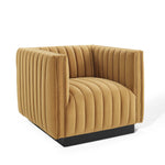 Modway Conjure Channel Tufted Performance Velvet Accent Armchair