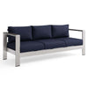Modway Shore Outdoor Patio Aluminum Sofa