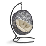 Modway Encase Sunbrella® Swing Outdoor Patio Lounge Chair