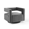 Modway Booth Performance Velvet Swivel Armchair