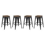 Modway Promenade Counter Stool Set of 4