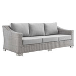 Modway Conway Sunbrella Outdoor Patio Wicker Rattan Sofa