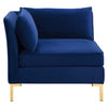 Modway Ardent Performance Velvet Sectional Sofa Corner Chair