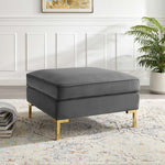 Modway Ardent Performance Velvet Ottoman