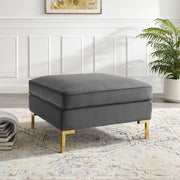 Modway Ardent Performance Velvet Ottoman