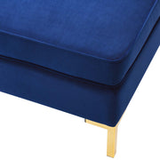 Modway Ardent Performance Velvet Ottoman