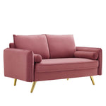 Modway Revive Performance Velvet Loveseat