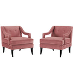 Modway Concur Living Room Set Performance Velvet Set of 2