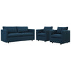 Modway Activate 3 Piece Upholstered Fabric Set