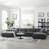 Modway Restore 6-Piece Sectional Sofa