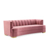 Modway Encompass Channel Tufted Performance Velvet Curved Sofa