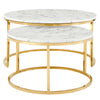Modway Ravenna Artificial Marble Nesting Coffee Table