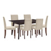 Modway Prosper 7 Piece Upholstered Fabric Dining Set