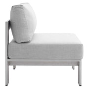 Modway EEI-4320 Shore Sunbrella Fabric 9 Piece Sectional Sofa Set