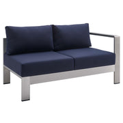 Modway EEI-4320 Shore Sunbrella Fabric 9 Piece Sectional Sofa Set