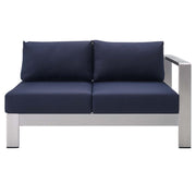 Modway EEI-4320 Shore Sunbrella Fabric 9 Piece Sectional Sofa Set