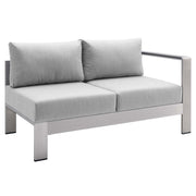 Modway EEI-4321 Shore Sunbrella Fabric 8 Piece Sectional Sofa Set