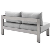 Modway EEI-4321 Shore Sunbrella Fabric 8 Piece Sectional Sofa Set