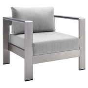 Modway EEI-4321 Shore Sunbrella Fabric 8 Piece Sectional Sofa Set
