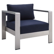 Modway EEI-4321 Shore Sunbrella Fabric 8 Piece Sectional Sofa Set