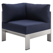 Modway EEI-4321 Shore Sunbrella Fabric 8 Piece Sectional Sofa Set