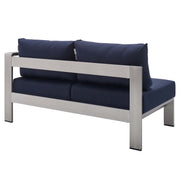 Modway EEI-4321 Shore Sunbrella Fabric 8 Piece Sectional Sofa Set