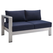 Modway EEI-4321 Shore Sunbrella Fabric 8 Piece Sectional Sofa Set