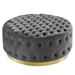 Modway Ensconce Tufted Performance Velvet Round Ottoman