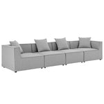 Modway EEI-4381 Saybrook Outdoor Patio Upholstered 4-Piece Sectional Sofa