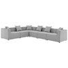 Modway EEI-4385 Saybrook Outdoor Patio Upholstered 6-Piece Sectional Sofa