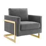 Modway Posse Performance Velvet Accent Chair