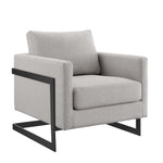 Modway Posse Upholstered Fabric Accent Chair