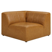 Modway Bartlett Vegan Leather Corner Chair
