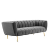 Modway Favour Channel Tufted Performance Velvet Sofa