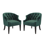 Modway Precept Armchair Performance Velvet Set of 2