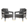 Modway Premise Armchair Performance Velvet Set of 2