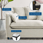 Modway EEI-4449 Avalon Slipcover Fabric Sofa
